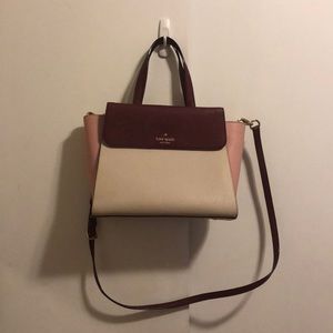Kate Spade tri tone purse